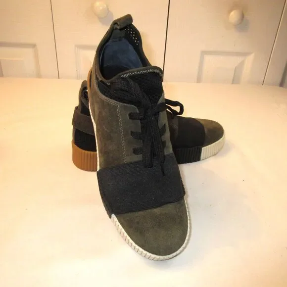 Women's Marc Fisher LTD Ryley Platform Sneaker in Green Multi US Size 7.5 - Picture 2 of 13